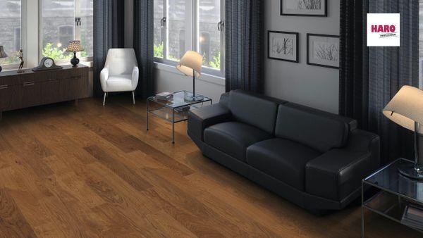 540162 HARO Professional PARKETT Stab Prestige Bernsteineiche Markant strukturiert QV
