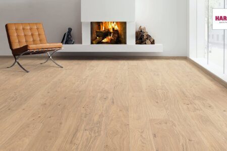 Parkett LA 4 V Eiche Puro weiss Markant struk 527326 QV