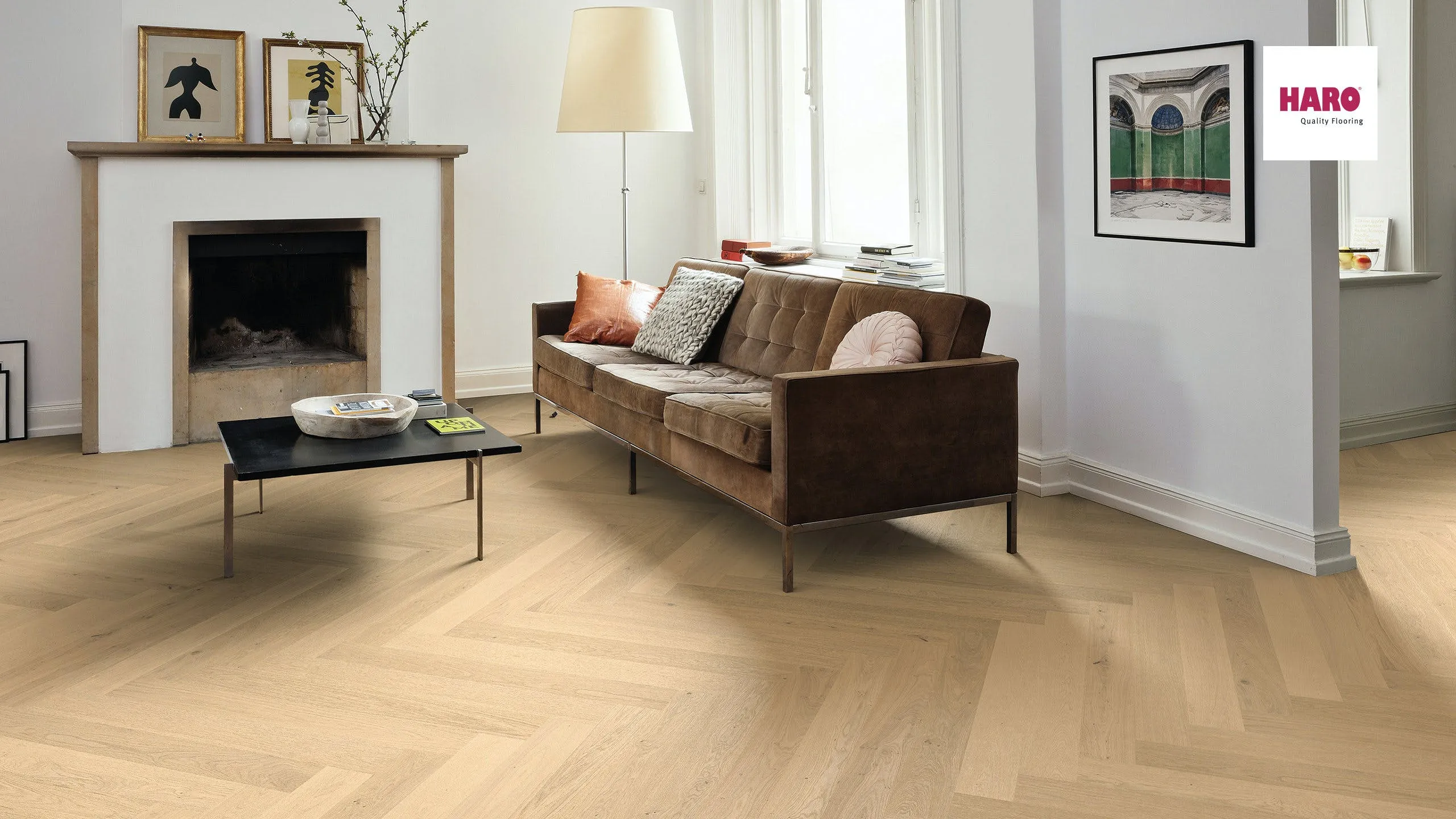 Parkett Stab Prestige Eiche sand pur Markant struk 536374 Int01